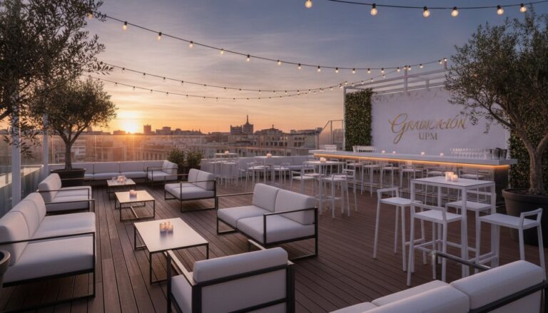 Locales para graduaciones universitarias Madrid 2026