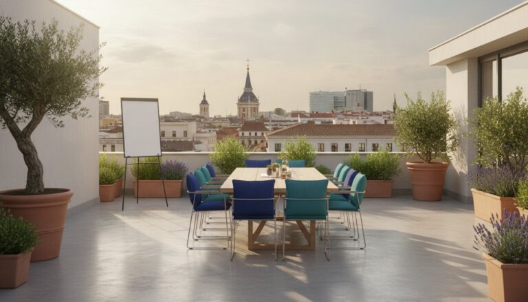 Espacios para offsite meetings Madrid: Guía de alquiler 2026