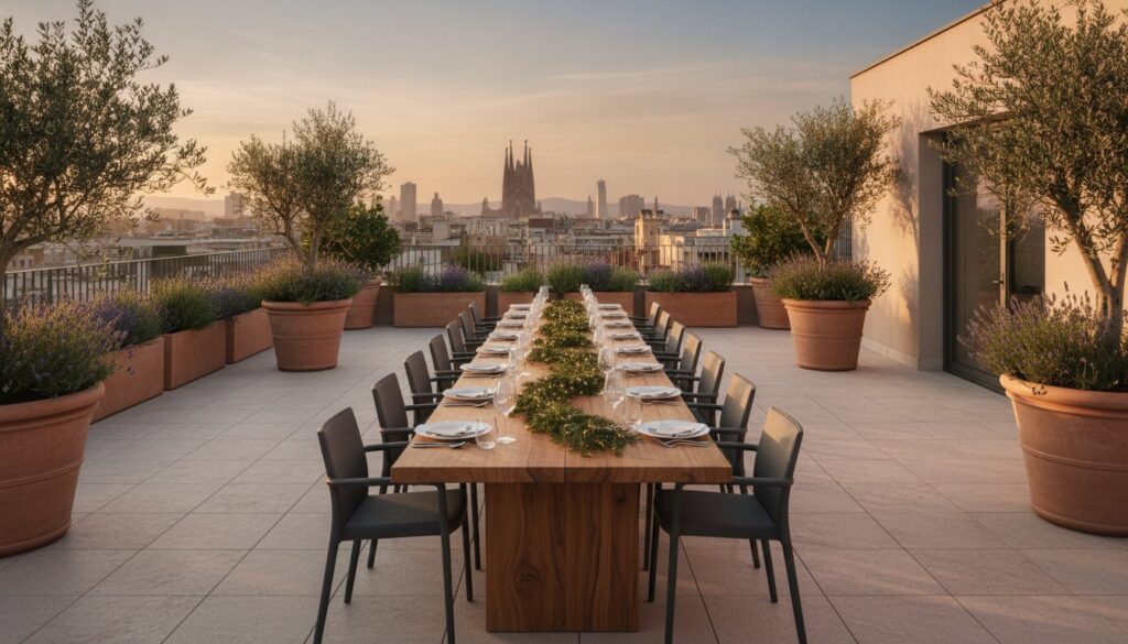 Lugares para cenas de empresa navidad Barcelona 2026